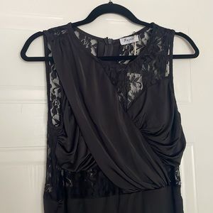 🦋 2/$40 NWT Black Formal Lace Layered Dress
